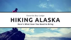 Favorite Bay Lodge - Hiking Alaska - Here's what you need to bring.