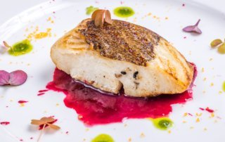 Photo of Gourmet Halibut at One of the Premier Alaska Fishing Resorts