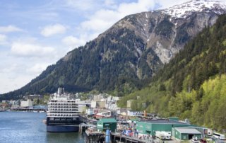 Photo of Juneau. A Short Plane Ride from All Southeast Alaska Fishing Lodges