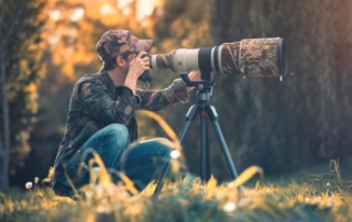 A young adventurer experiences an Alaska photography session.