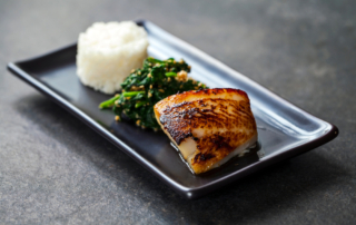 Grilled Teriyaki-style, one of many sablefish recipes.