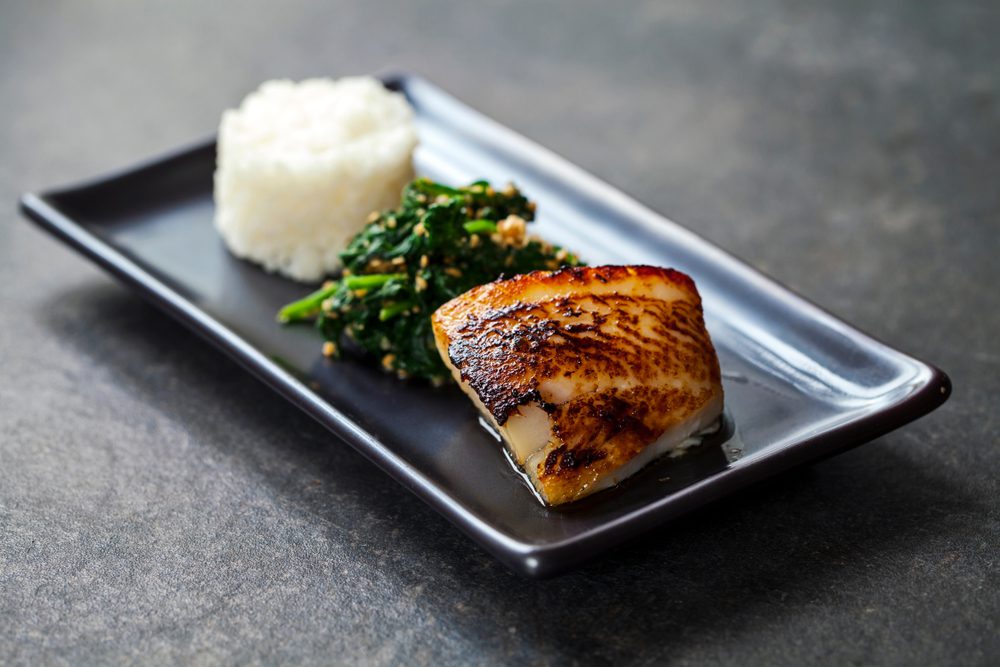 Grilled Teriyaki-style, one of many sablefish recipes.